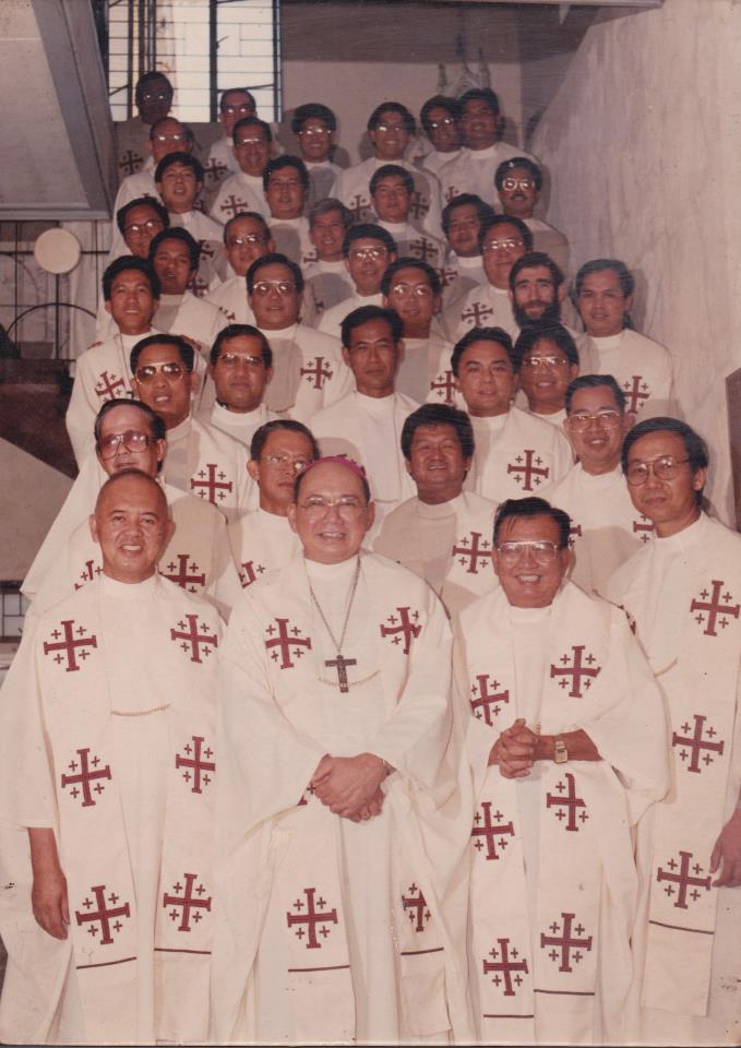 Imus Clergy with Bishop Perez